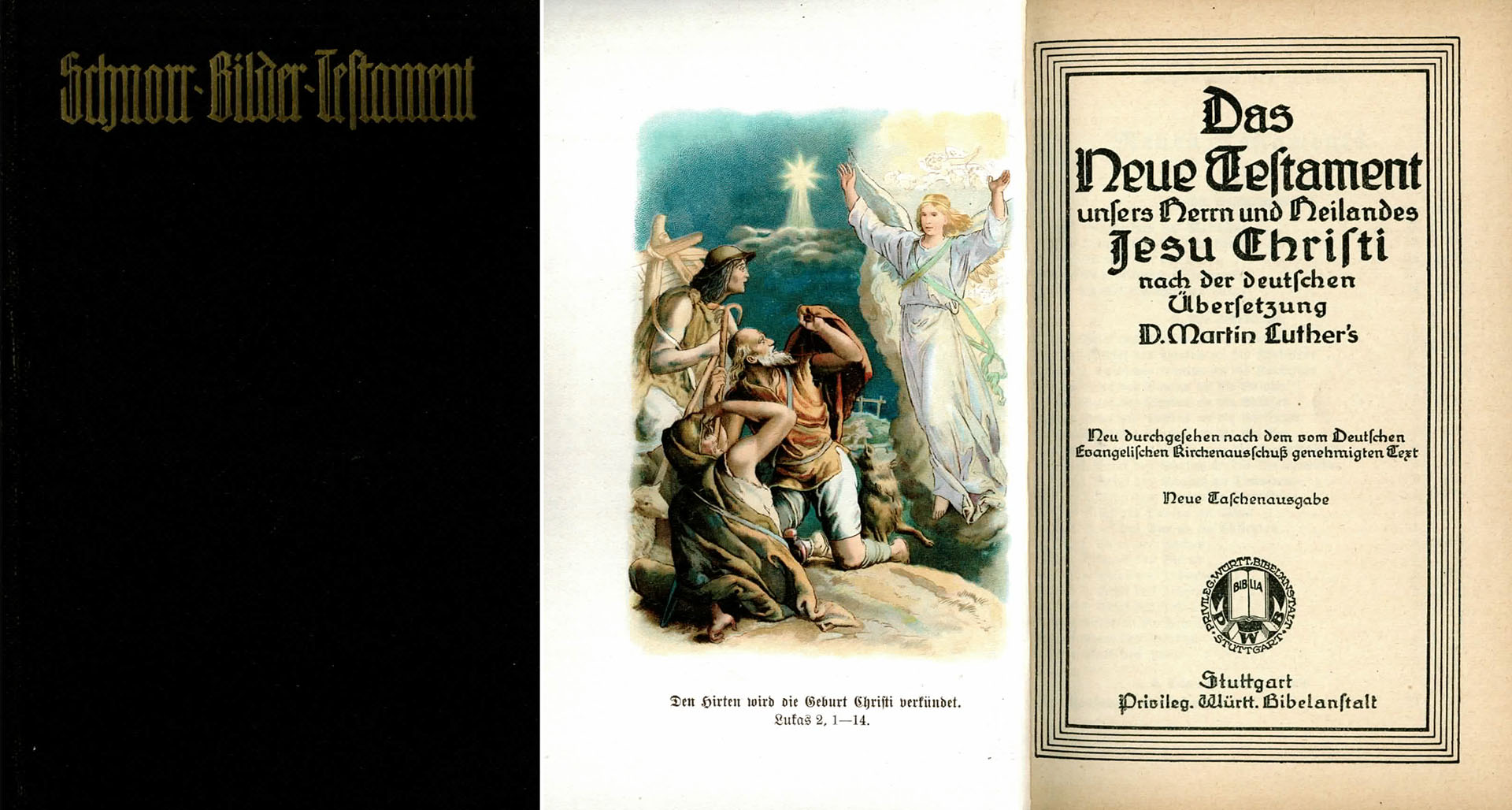 Schnorr - Bilder - Testament - Das neue Testament und Psalmen nach Übersetzung Martin Luthers
